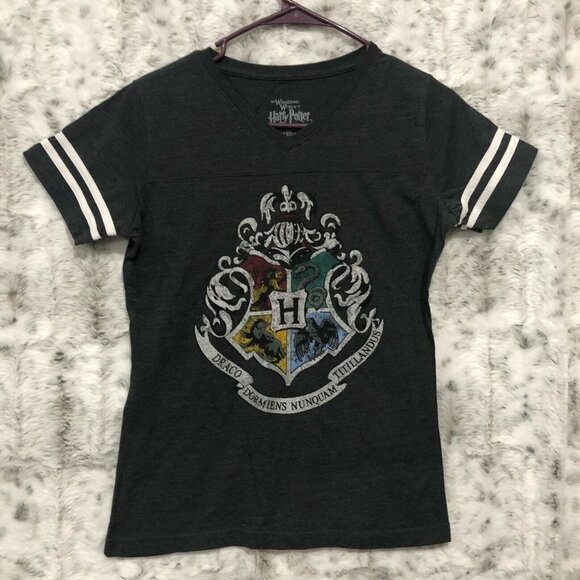 The Wizarding World of Harry Potter Universal Studios Hogwarts Crest T-Shirt S - Picture 1 of 8